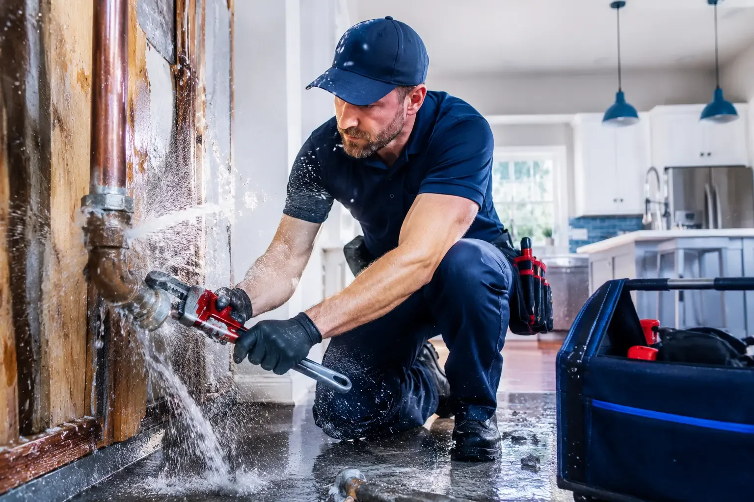 Local emergency pipe repair professionals in Branchville, IN